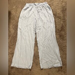 Aerie High Waisted Linen Blend Pool-To-Party Pant